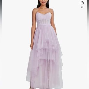 BCBGMaxazria Revolve Tulle Corset Gown